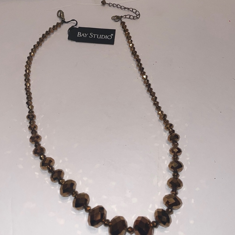 Bay Studio beaded necklace